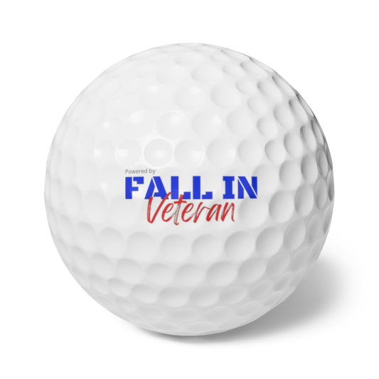 Fall In Veteran Golf Balls, 6pcs